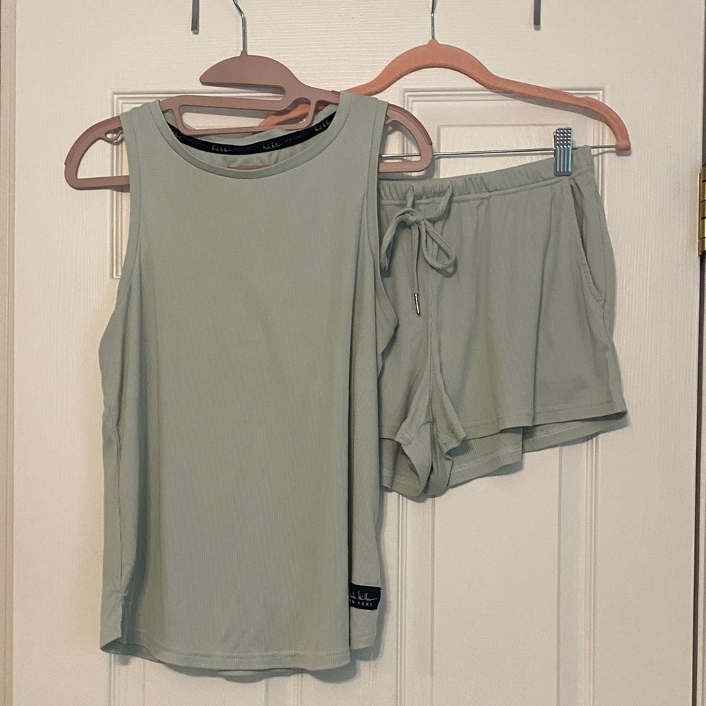Women's Sage Green Pajama Set